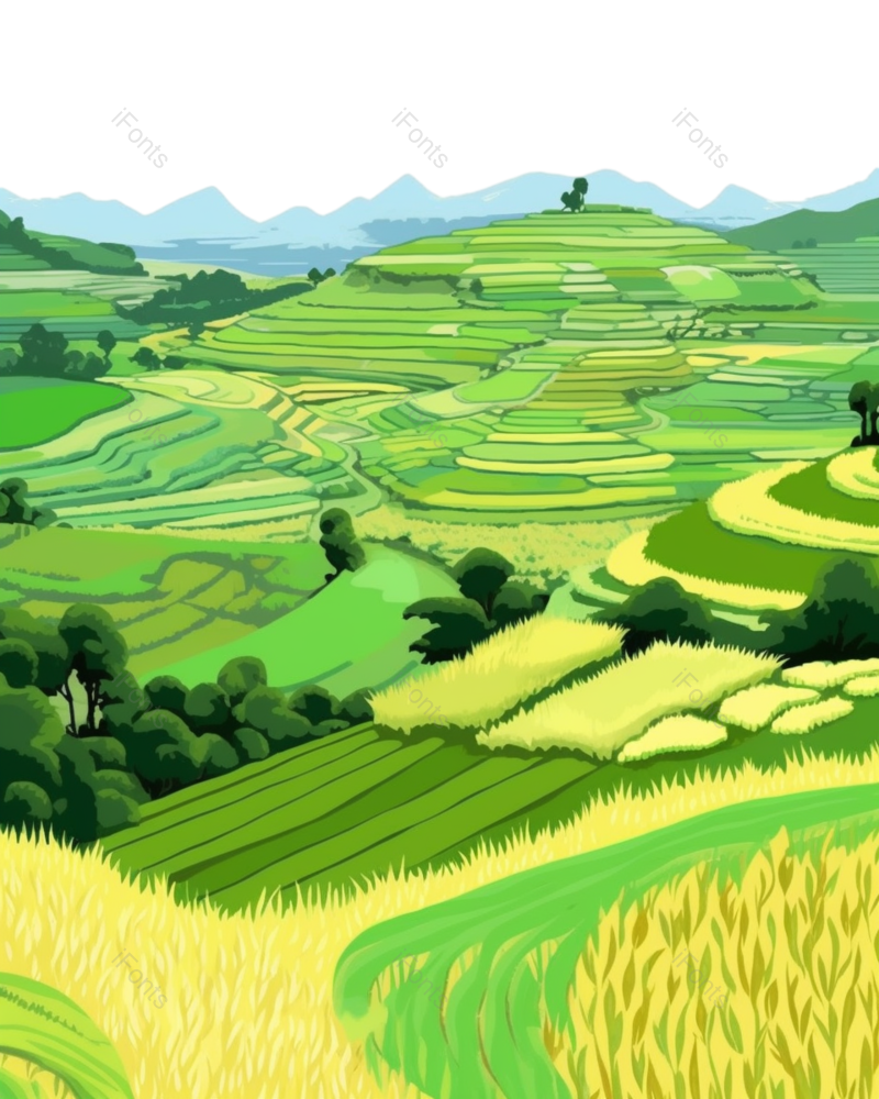 户外图片,插画元素,自然PNG,绿色免抠素材